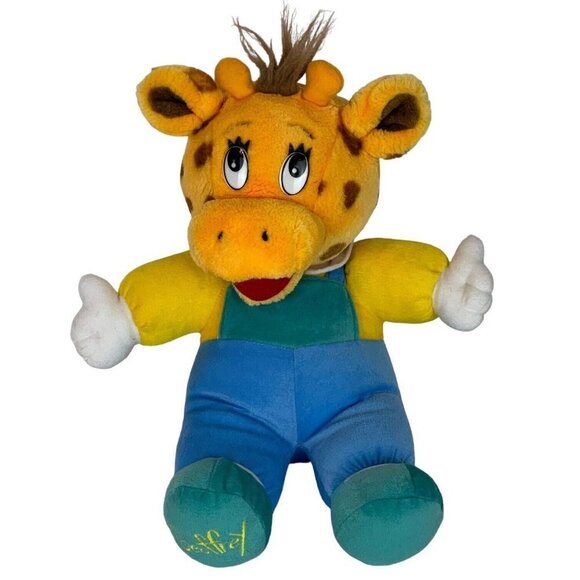 Geoffrey Giraffe Plush Toys R Us Soft Classics Stuffed Animal Toy Vintage 1993 - Picture 1 of 9